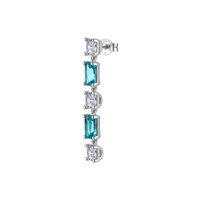 Mono orecchino Brosway Donna FANCY - AQUA GREEN in Argento FAG19